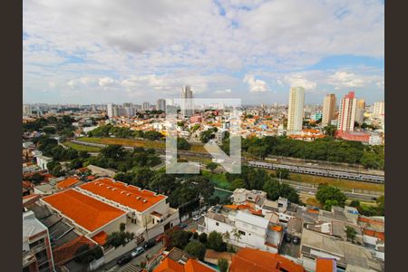 Vista da Sacada de apartamento à venda com 1 quarto, 28m² em Vila Mazzei, São Paulo