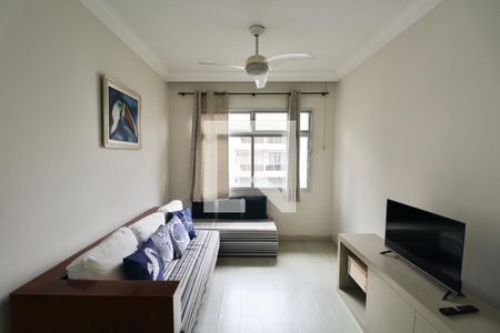 Sala de apartamento para alugar com 3 quartos, 70m² em Jardim Vitoria, Guarujá