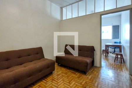 Sala de apartamento para alugar com 1 quarto, 35m² em Guilhermina, Praia Grande