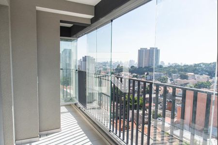 Varanda/área de serviço de apartamento para alugar com 2 quartos, 50m² em Vila Firmiano Pinto, São Paulo