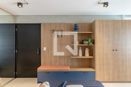 Sala de apartamento à venda com 1 quarto, 79m² em Indianópolis, São Paulo
