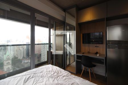 Sala/Quarto de kitnet/studio para alugar com 1 quarto, 21m² em Jardim Paulista, São Paulo