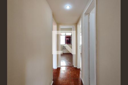 Corredor de apartamento para alugar com 3 quartos, 120m² em Tijuca, Rio de Janeiro