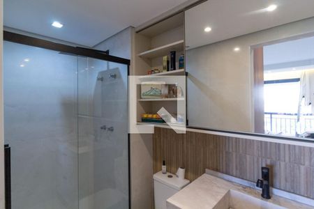 Banheiro da Suíte de apartamento para alugar com 2 quartos, 65m² em Vila Zilda, São Paulo