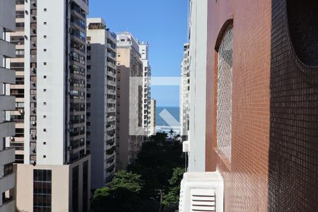 Vista de apartamento para alugar com 1 quarto, 62m² em Barra Funda, Guarujá