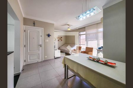 Sala de apartamento para alugar com 3 quartos, 80m² em Embaré, Santos