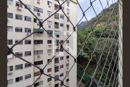 Vista da Sala de apartamento à venda com 2 quartos, 63m² em Rio Comprido, Rio de Janeiro