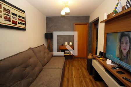 Sala de apartamento à venda com 3 quartos, 87m² em Havaí, Belo Horizonte