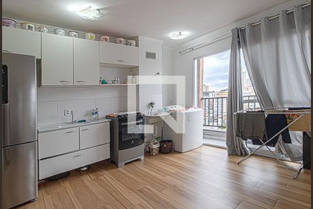 Sala/Cozinha de apartamento para alugar com 2 quartos, 39m² em Sacomã, São Paulo