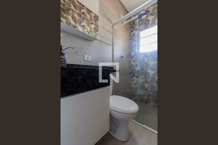 Banheiro  de casa para alugar com 1 quarto, 50m² em Jardim Brasília (zona Leste), São Paulo