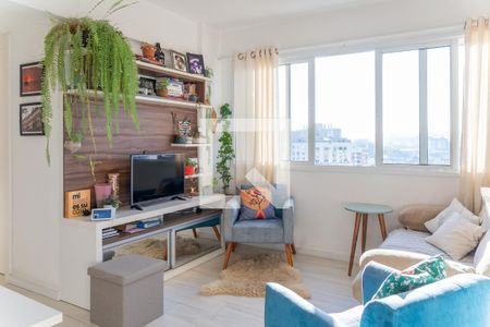 Sala de apartamento para alugar com 2 quartos, 53m² em Azenha, Porto Alegre