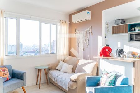 Sala de apartamento para alugar com 2 quartos, 53m² em Azenha, Porto Alegre