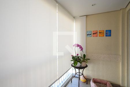 Varanda da sala  de apartamento à venda com 2 quartos, 69m² em Vila Brasilio Machado, São Paulo