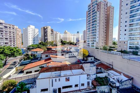 Vista Sala de apartamento à venda com 1 quarto, 49m² em Vila Mariana, São Paulo
