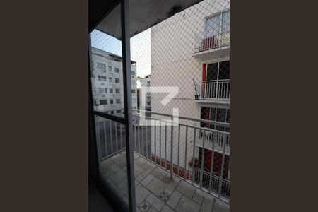 Varanda da Sala de apartamento para alugar com 3 quartos, 70m² em Galo Branco, São Gonçalo