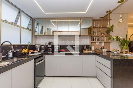 Cozinha de apartamento à venda com 3 quartos, 135m² em Buritis, Belo Horizonte