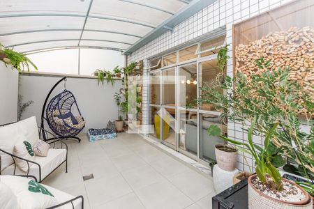 Varanda de apartamento à venda com 3 quartos, 135m² em Buritis, Belo Horizonte