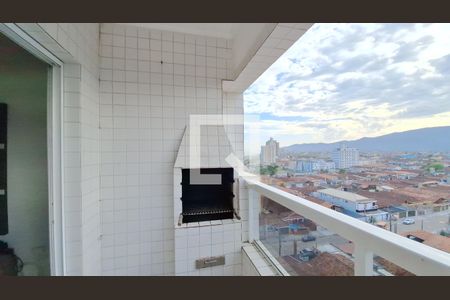 Varanda gourmet/churrasqueira de apartamento para alugar com 1 quarto, 41m² em Maracanã, Praia Grande