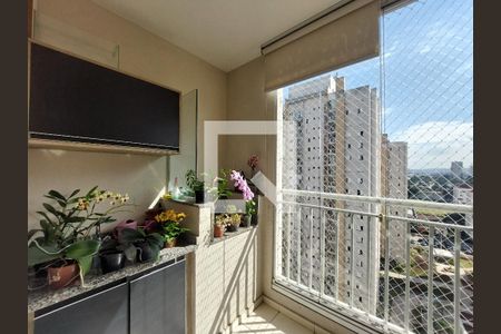 Varanda Gourmet de apartamento à venda com 3 quartos, 72m² em Usina Piratininga, São Paulo