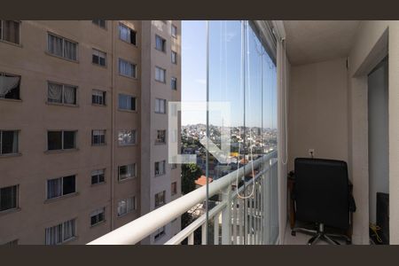 Sacada da Sala de apartamento à venda com 1 quarto, 30m² em Vila Penteado, São Paulo