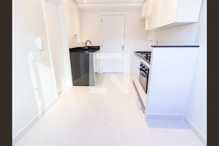 Sala/Cozinha de apartamento à venda com 1 quarto, 25m² em Vila Cláudia, São Paulo