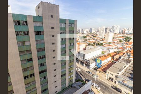 Sala/Cozinha - Vista de apartamento para alugar com 1 quarto, 25m² em Vila Cláudia, São Paulo