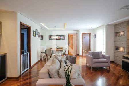 Sala de apartamento à venda com 3 quartos, 167m² em Barcelona, São Caetano do Sul