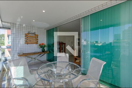 Sala - Varanda de apartamento à venda com 4 quartos, 182m² em Castelo, Belo Horizonte