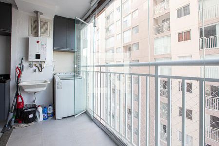 Varanda/Lavanderia de apartamento à venda com 2 quartos, 42m² em Parque Industrial Tomas Edson, São Paulo