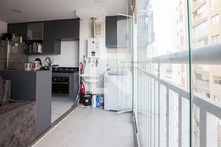 Varanda/Lavanderia de apartamento à venda com 2 quartos, 42m² em Parque Industrial Tomas Edson, São Paulo