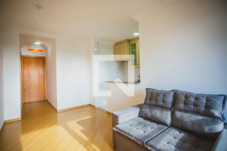 Sala de Estar de apartamento à venda com 1 quarto, 45m² em Mirandópolis, São Paulo