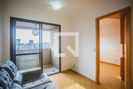 Sala de Estar de apartamento para alugar com 1 quarto, 45m² em Mirandópolis, São Paulo