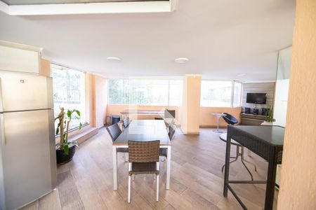 Apartamento à venda com 108m², 2 quartos e 1 vaga Apartamento à venda com 108m², 2 quartos e 1 vagaÁrea comum - Salão de festas Gourmet