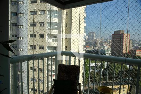 Varanda da Sala de apartamento à venda com 2 quartos, 70m² em Centro, São Bernardo do Campo