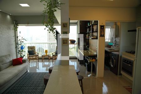 Sala/Cozinha de apartamento à venda com 2 quartos, 70m² em Centro, São Bernardo do Campo