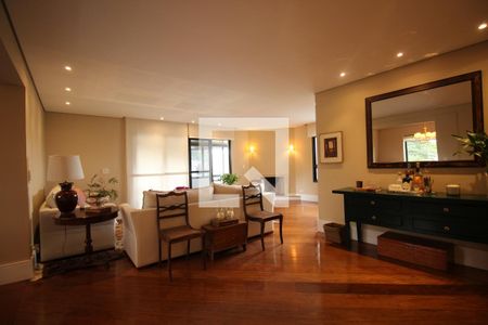 Sala de apartamento para alugar com 4 quartos, 220m² em Paraíso do Morumbi, São Paulo
