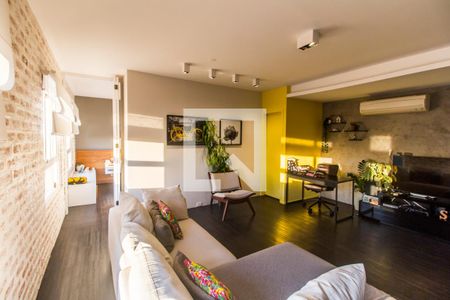 Sala de apartamento à venda com 1 quarto, 62m² em Dezoito do Forte Empresarial/alphaville., Barueri