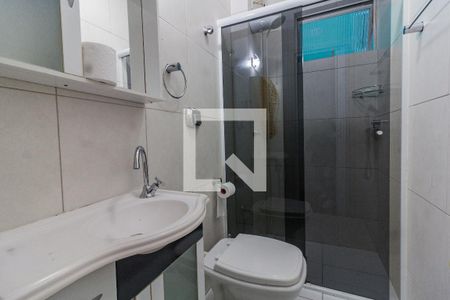  Banheiro  de apartamento para alugar com 1 quarto, 52m² em Kobrasol, São José