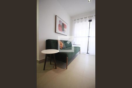 Sala de apartamento para alugar com 1 quarto, 40m² em Moema, São Paulo