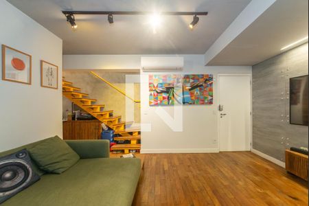 Sala de apartamento à venda com 2 quartos, 120m² em Brooklin Paulista, São Paulo
