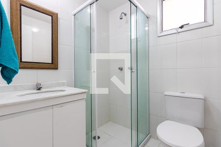 Banheiro da Suíte de apartamento à venda com 3 quartos, 62m² em Vila Moreira, São Paulo