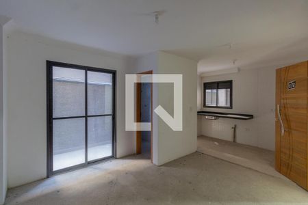 Sala e Cozinha Integrada  de apartamento à venda com 2 quartos, 55m² em Jardim Nordeste, São Paulo