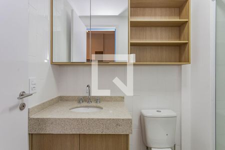 Banheiro de kitnet/studio à venda com 1 quarto, 40m² em Vila Mariana, São Paulo