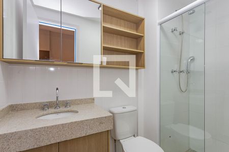 Banheiro de kitnet/studio à venda com 1 quarto, 40m² em Vila Mariana, São Paulo