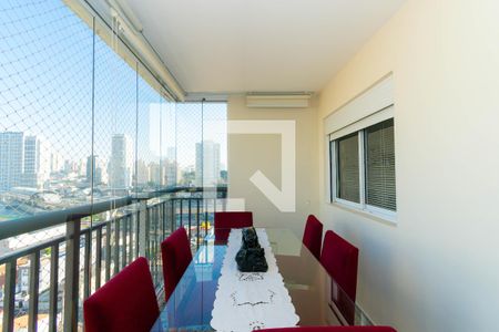 Varanda gourmet de apartamento à venda com 3 quartos, 77m² em Parque da Vila Prudente, São Paulo