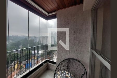 Varanda da Sala de apartamento para alugar com 3 quartos, 72m² em Jardim Taquaral, São Paulo