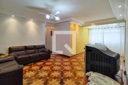 Sala de apartamento para alugar com 3 quartos, 110m² em Ocian, Praia Grande