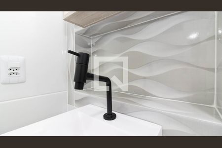 Banheiro - Torneira de kitnet/studio para alugar com 1 quarto, 25m² em Vila Santa Teresa (zona Leste), São Paulo