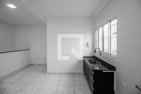 Cozinha de kitnet/studio para alugar com 1 quarto, 25m² em Vila Santa Teresa (zona Leste), São Paulo