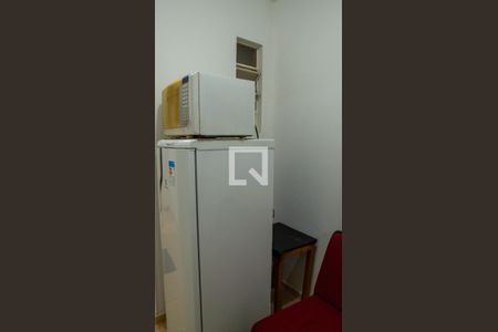 Cozinha de apartamento à venda com 1 quarto, 28m² em República, São Paulo